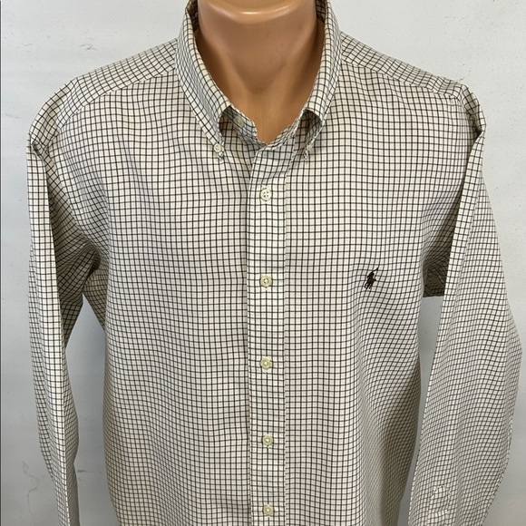 Ralph Lauren long sleeve button down collar shirt.  XXL - Picture 2 of 8